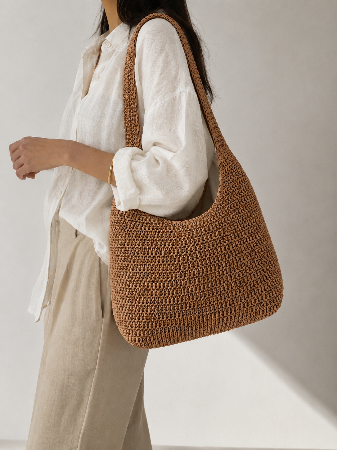 Gaelle — Structured Top-Handle Boutique Bag