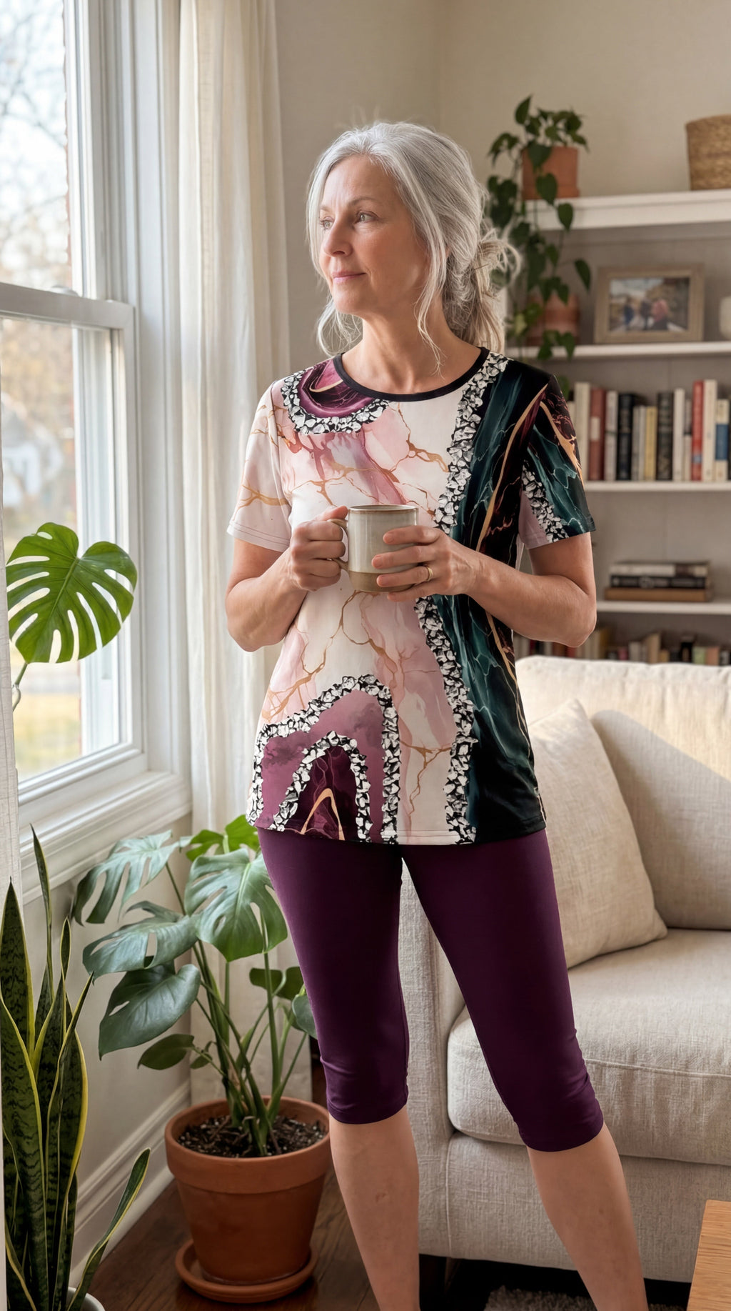 Emilie — Botanical 2 Piece Set Stretch