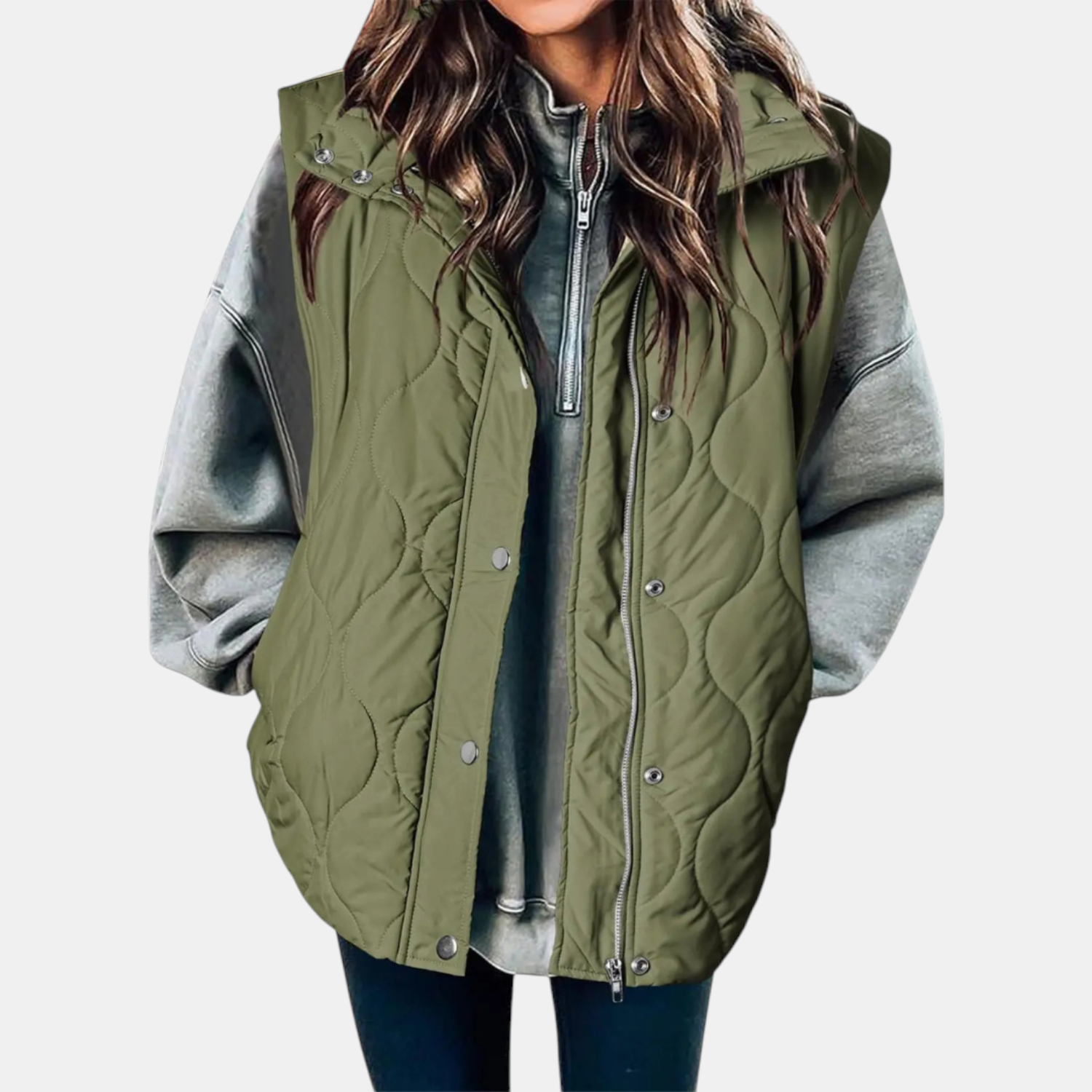 Camille — Quilted Puffer Vest