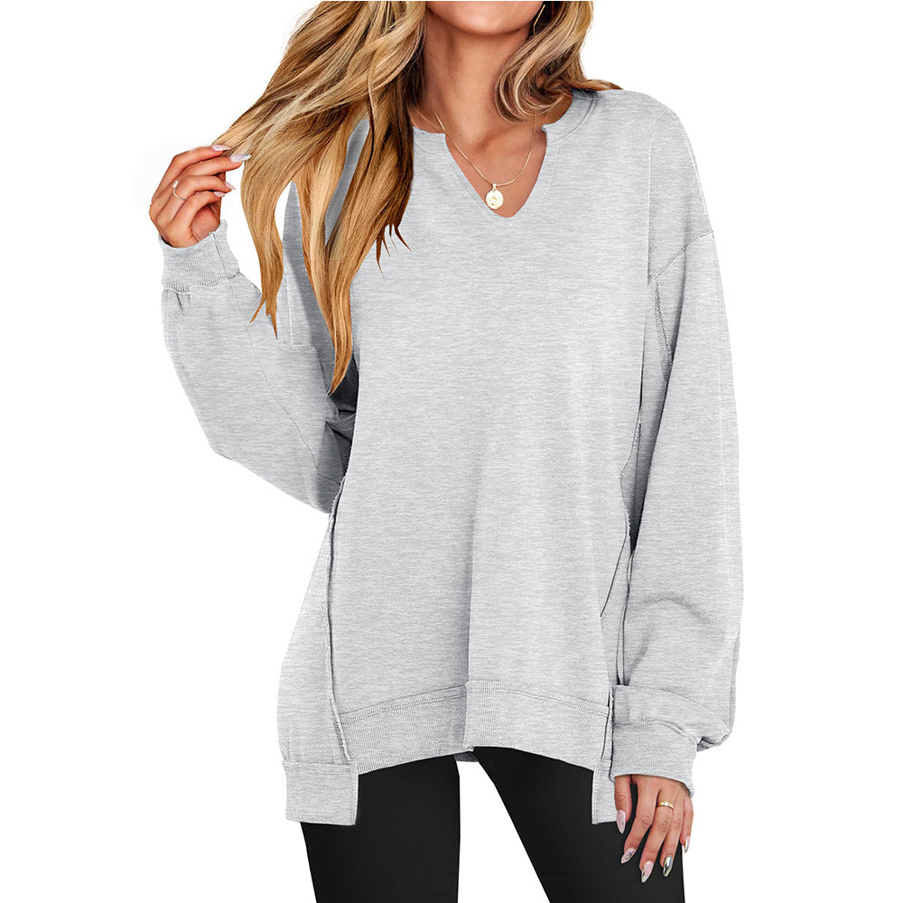 The Amélie — Soft Knit Long-Sleeve Top