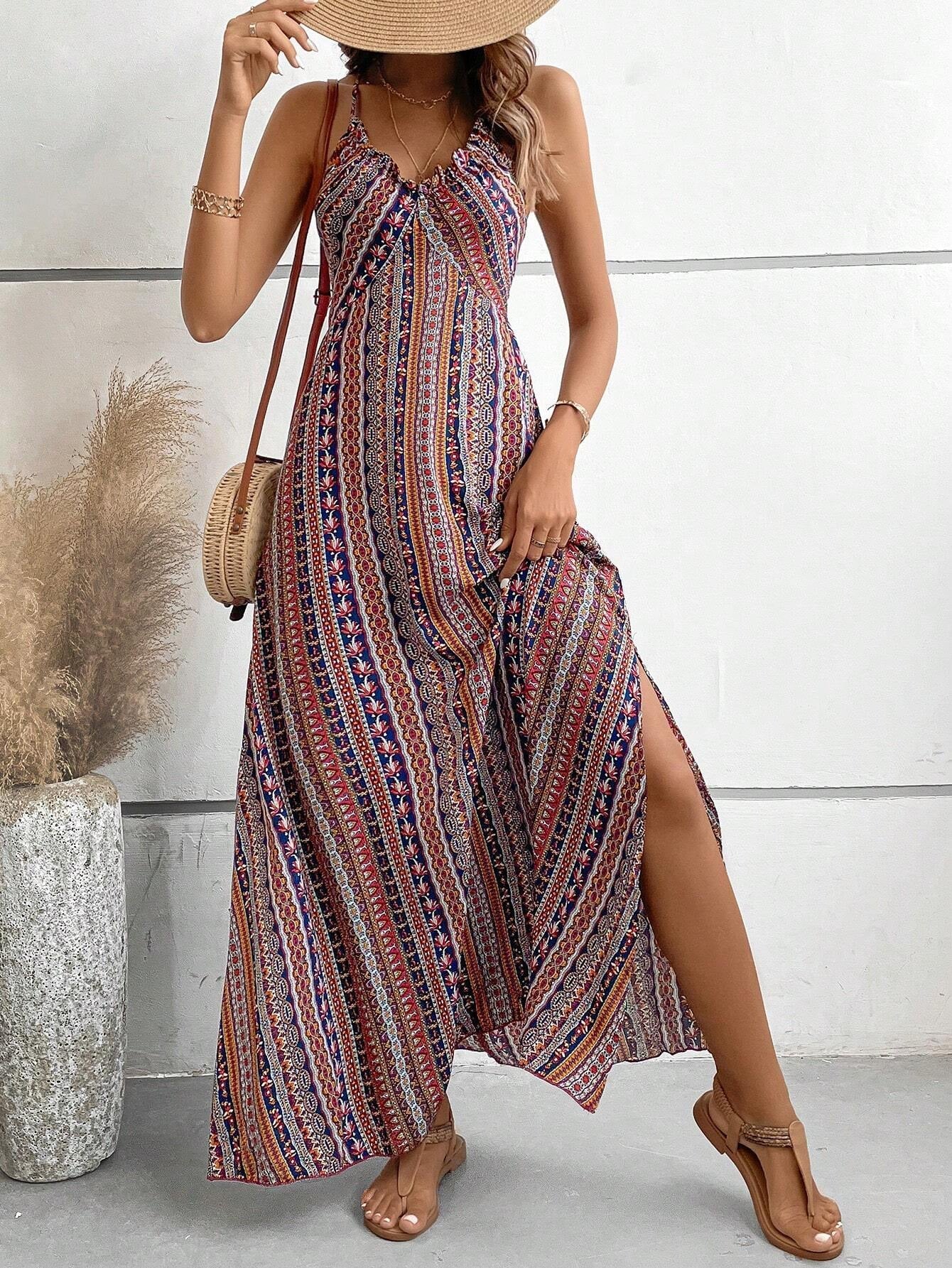 The Eloise — Bohemian Relaxed Maxi Dress