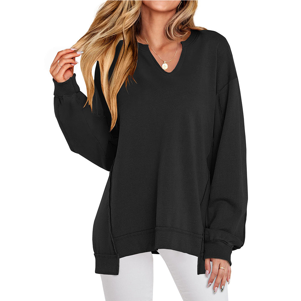 The Amélie — Soft Knit Long-Sleeve Top