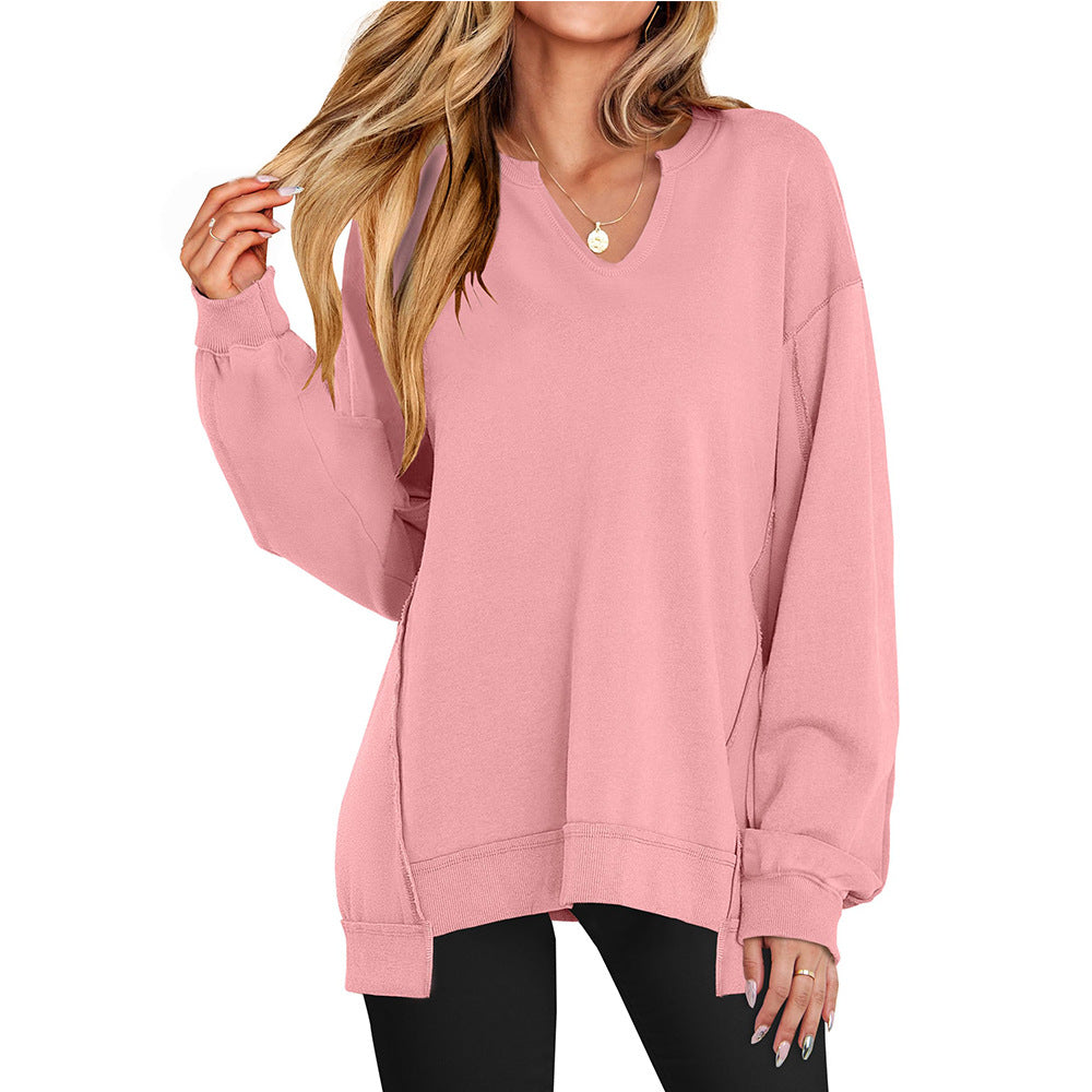 The Amélie — Soft Knit Long-Sleeve Top