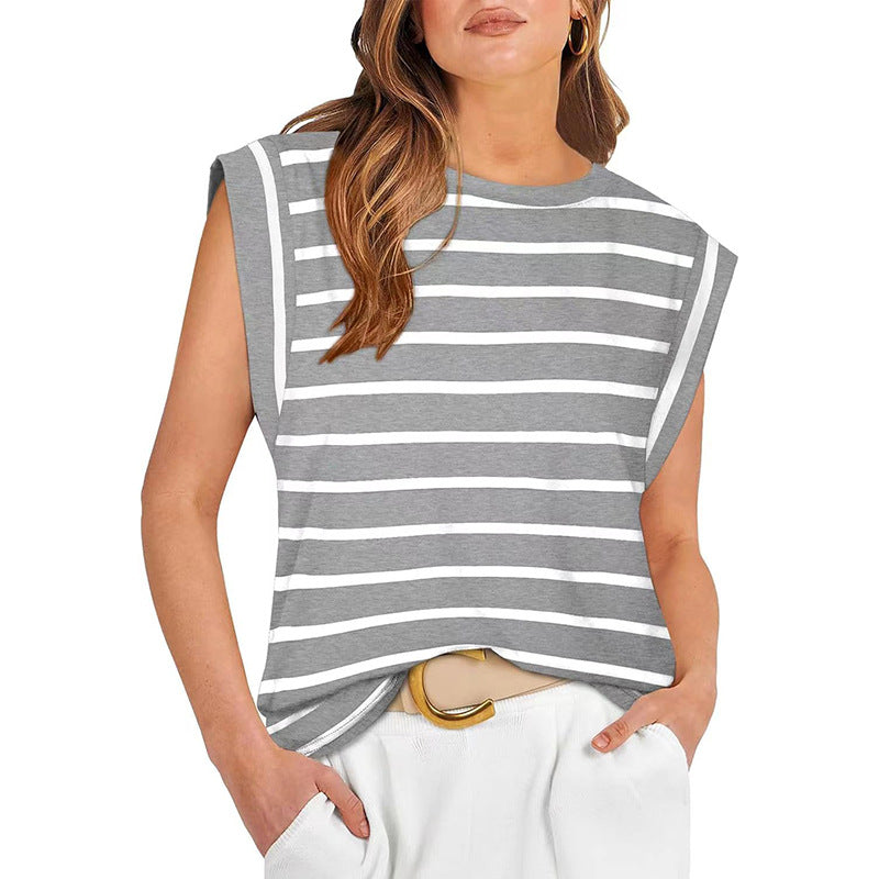The Albane — Cap Sleeve Lightweight Top