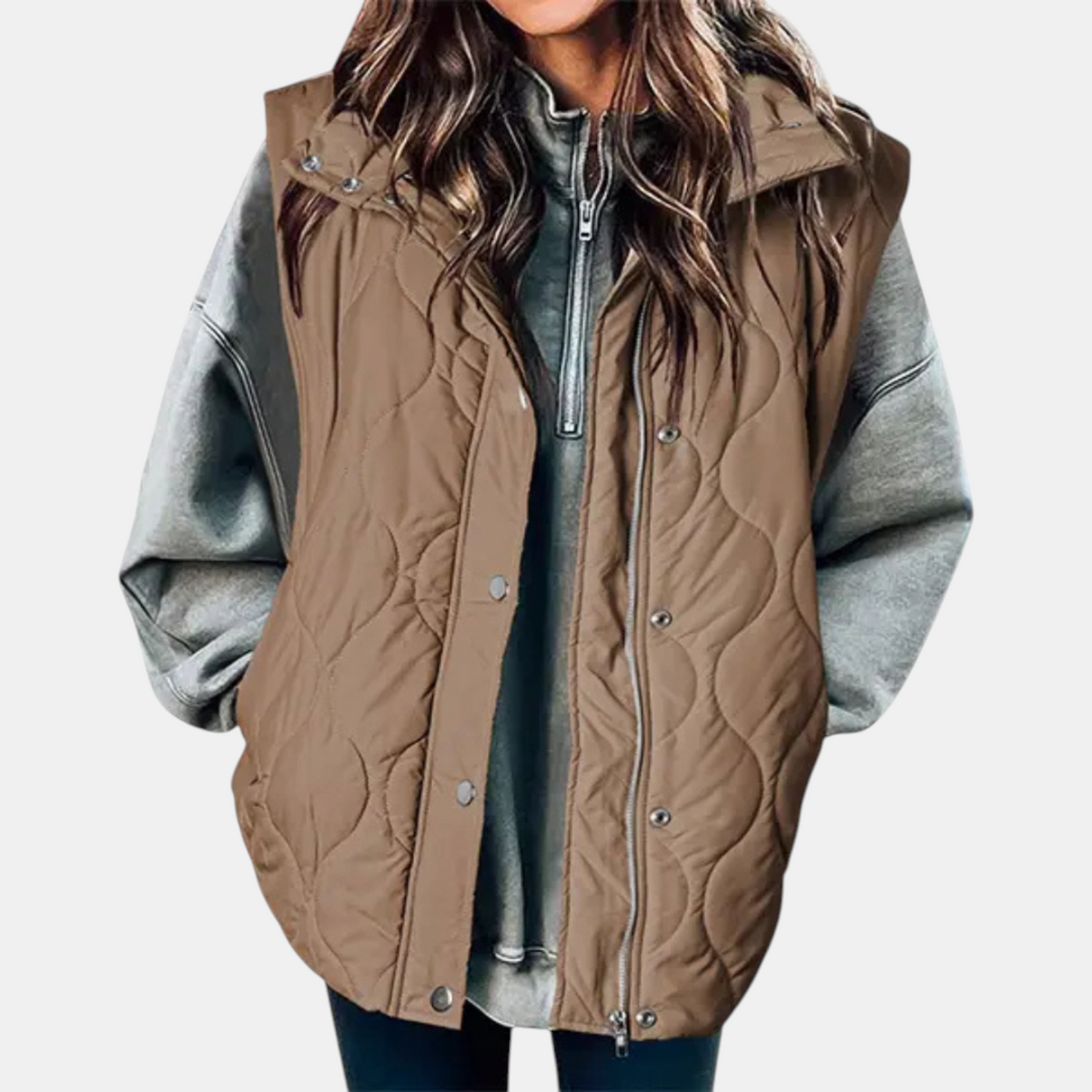 Camille — Quilted Puffer Vest