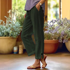 Marion － Wide Leg Relaxed Linen Pants