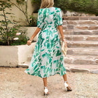 The Sylvie — Relaxed Floral Midi Dress