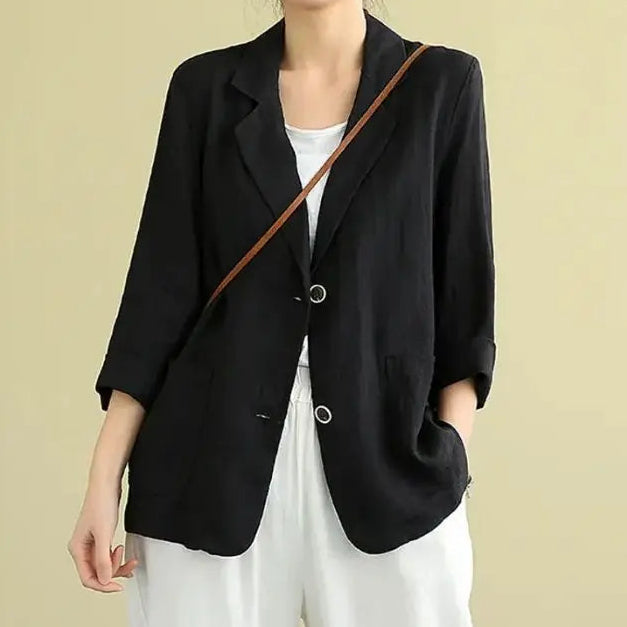 Josephine — Lightweight Cotton Blazer