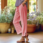 Marion － Wide Leg Relaxed Linen Pants
