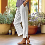 Marion － Wide Leg Relaxed Linen Pants