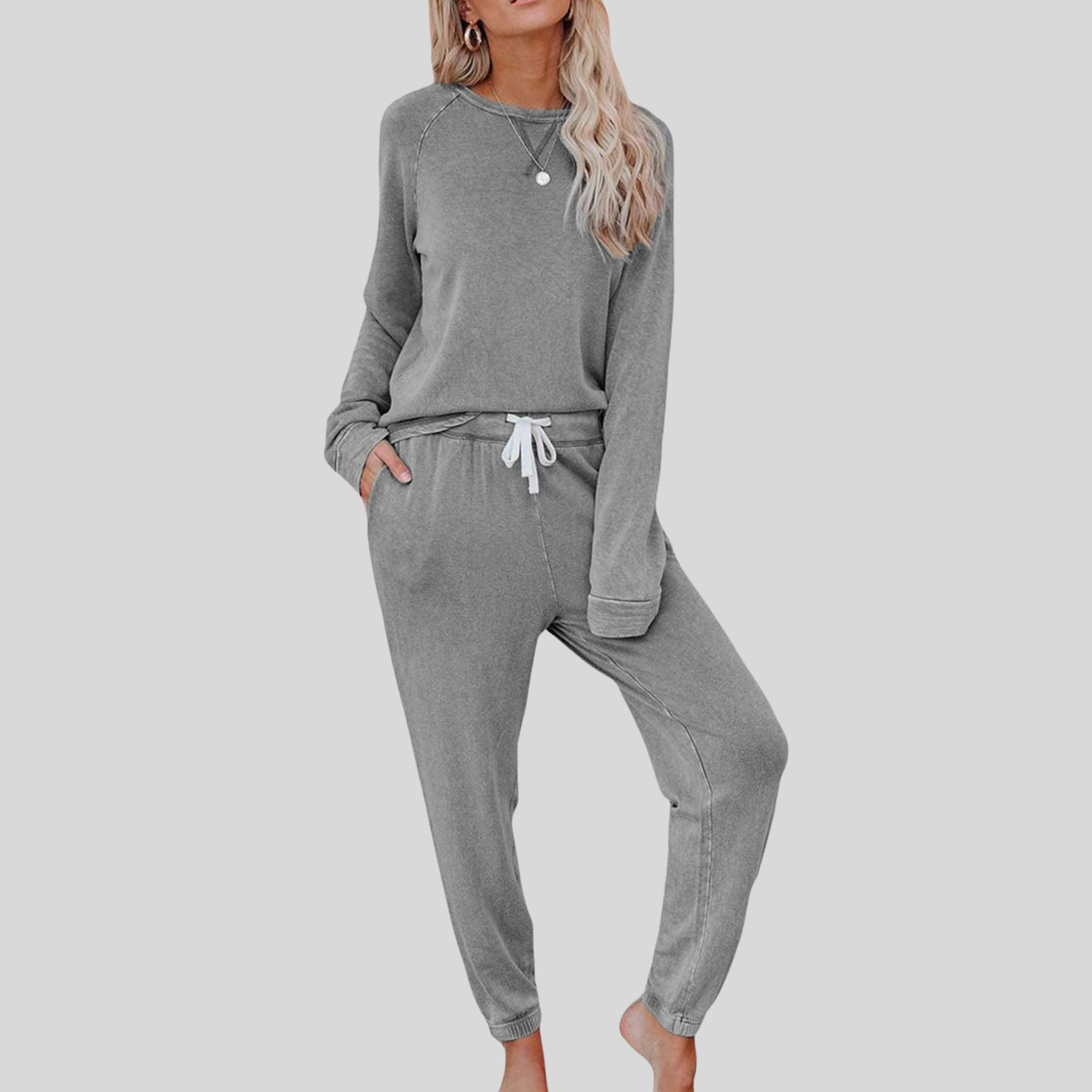The Constance — Long-Sleeve Soft Lounge Set