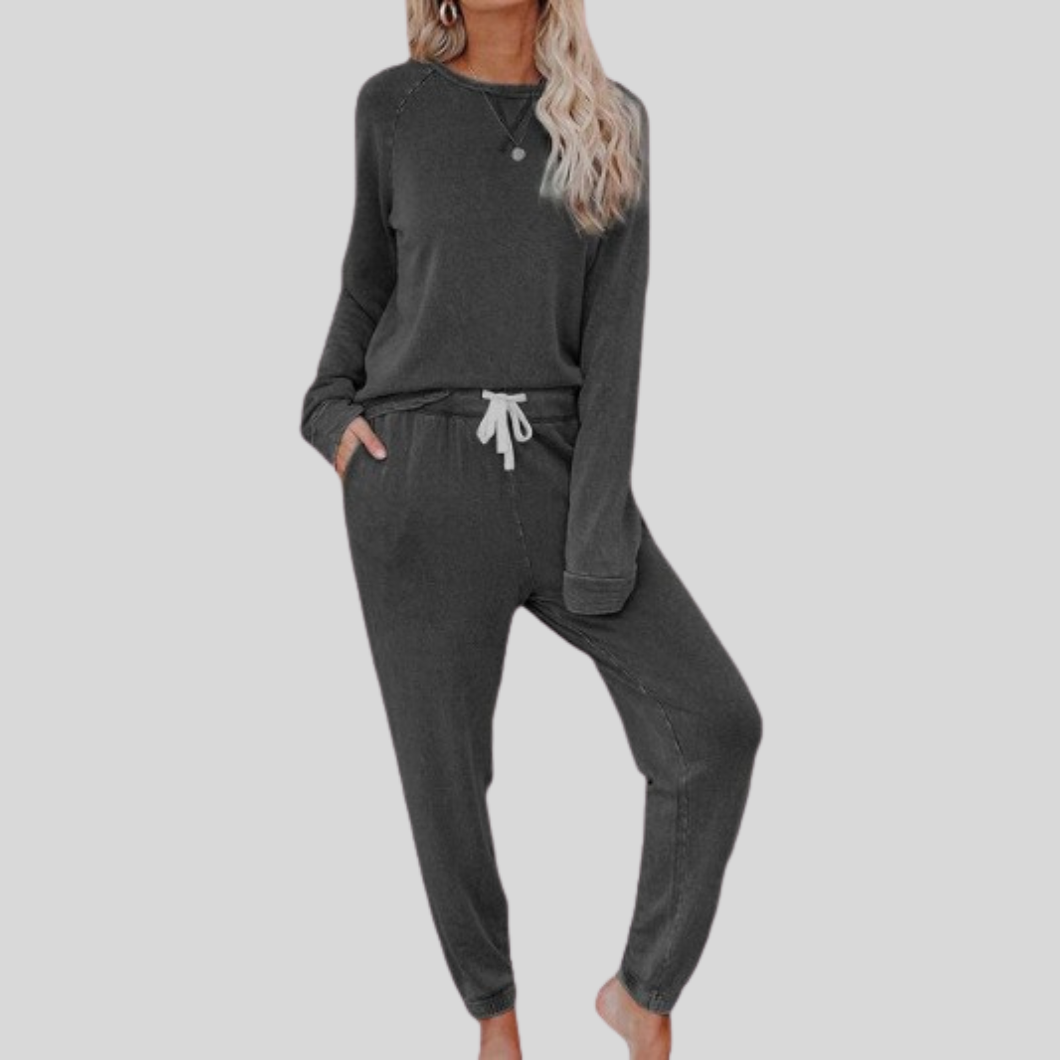 The Constance — Long-Sleeve Soft Lounge Set