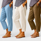 Margaux — Straight-Leg Summer Pants