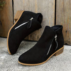 Vivienne — Easy Side-Zip Comfort Shoes