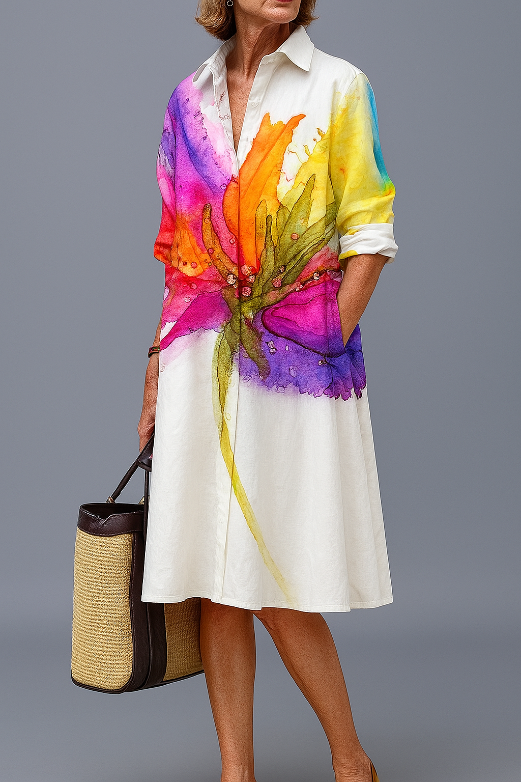 The Juliette — Floral Midi Dress