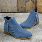 Vivienne — Easy Side-Zip Comfort Shoes