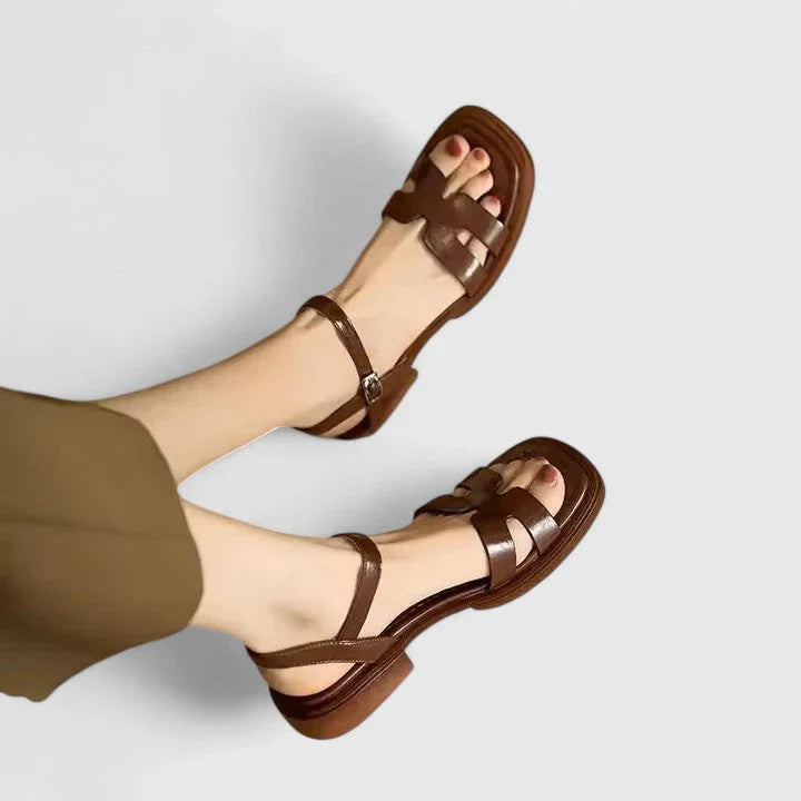 Amélie — Slim Strappy Everyday Flat Sandals