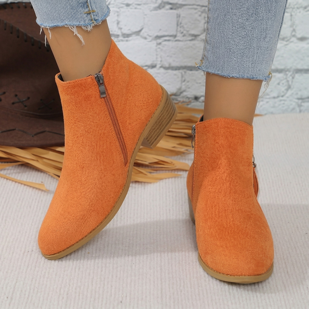 Vivienne — Easy Side-Zip Comfort Shoes