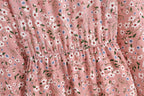 Charlotte — Soft-Stretch Smocked Floral Midi Dress