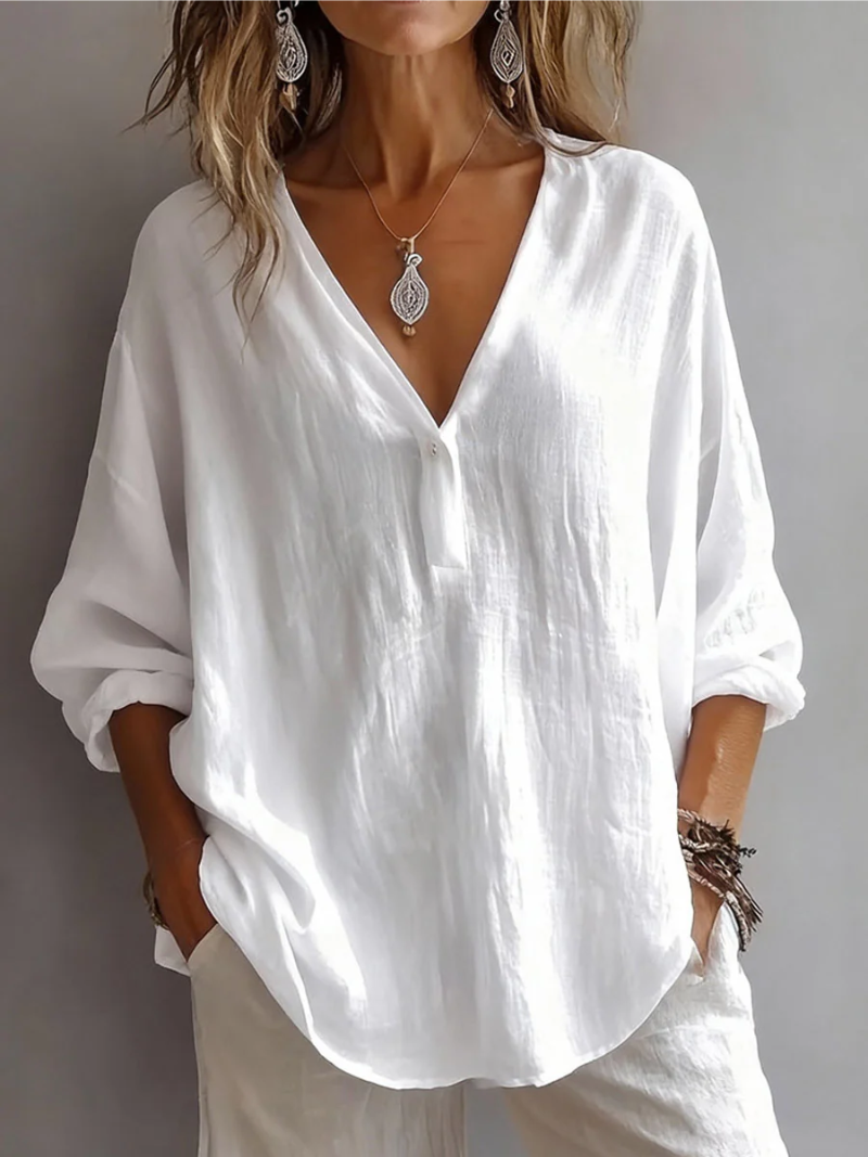 Casual blouse - White