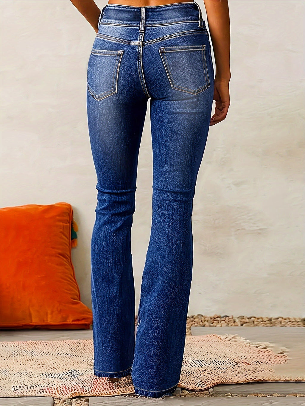 Margaux — High-Waisted Flared Jeans