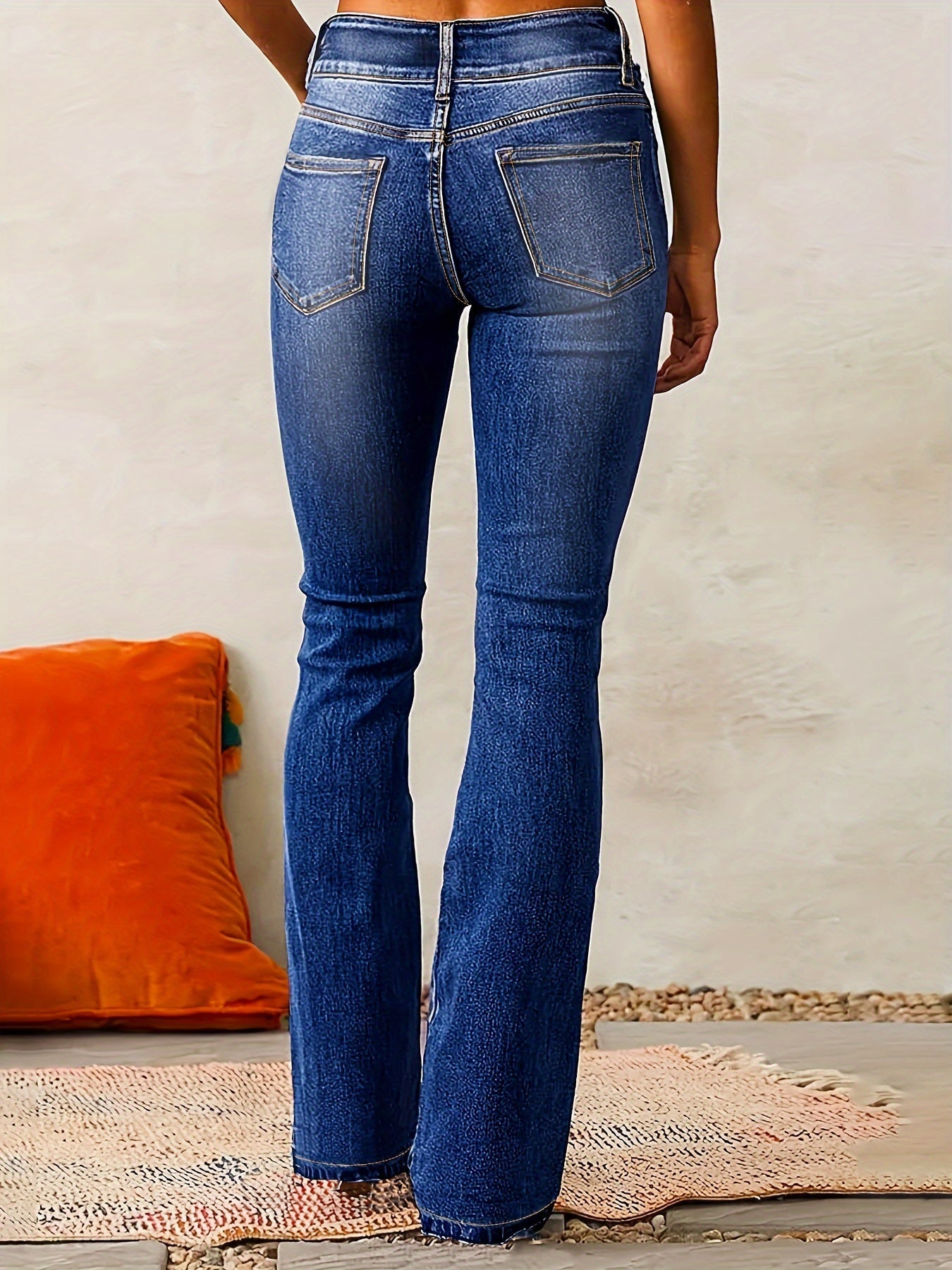 Margaux — High-Waisted Flared Jeans