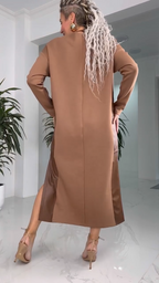 The Geneviève — Classic Solid Sheath Midi