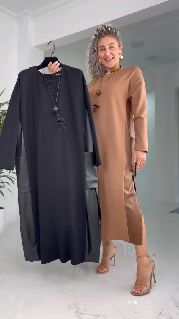 The Geneviève — Classic Solid Sheath Midi