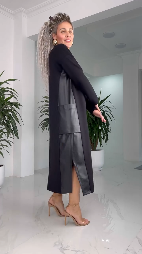 The Geneviève — Classic Solid Sheath Midi