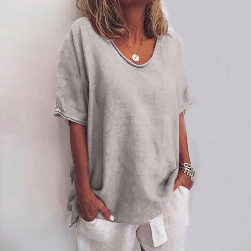 The Hortense — Weekend Solid Knit Top