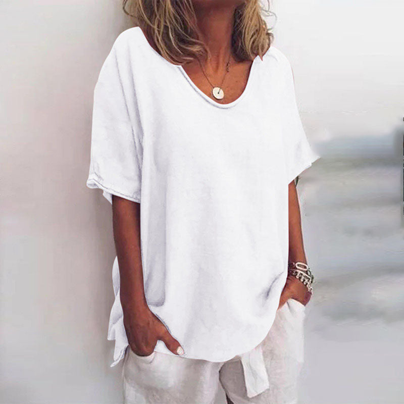 The Hortense — Weekend Solid Knit Top