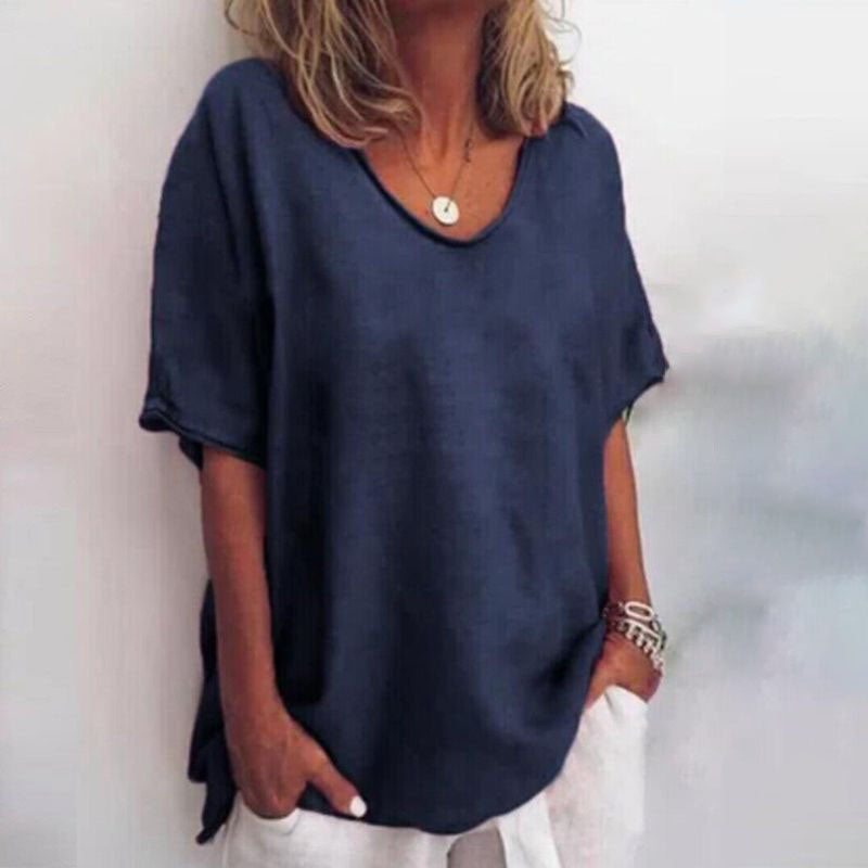 The Hortense — Weekend Solid Knit Top