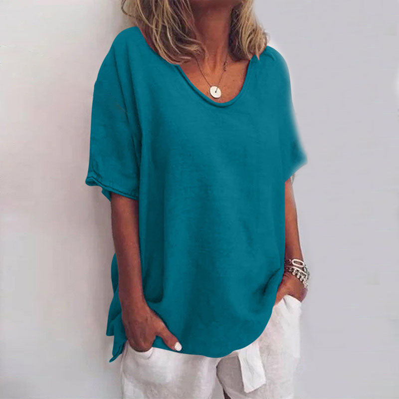 The Hortense — Weekend Solid Knit Top