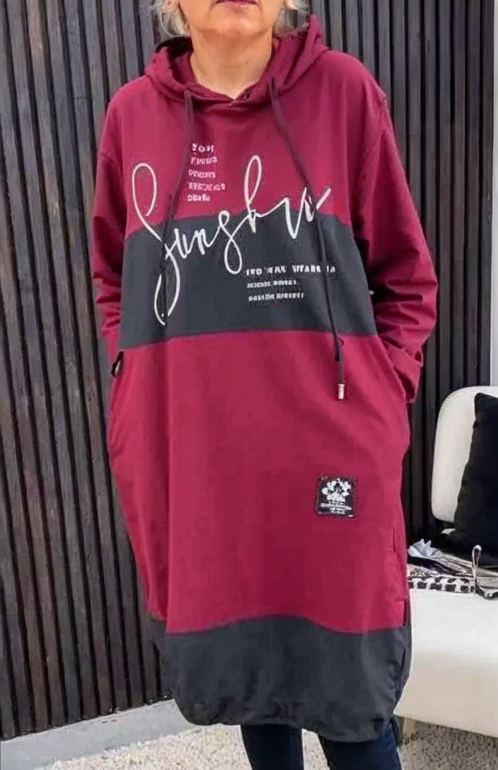 The Apolline — Hooded Soft Casual Dress