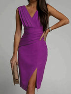 The Amelia — Fitted Evening Midi Dress