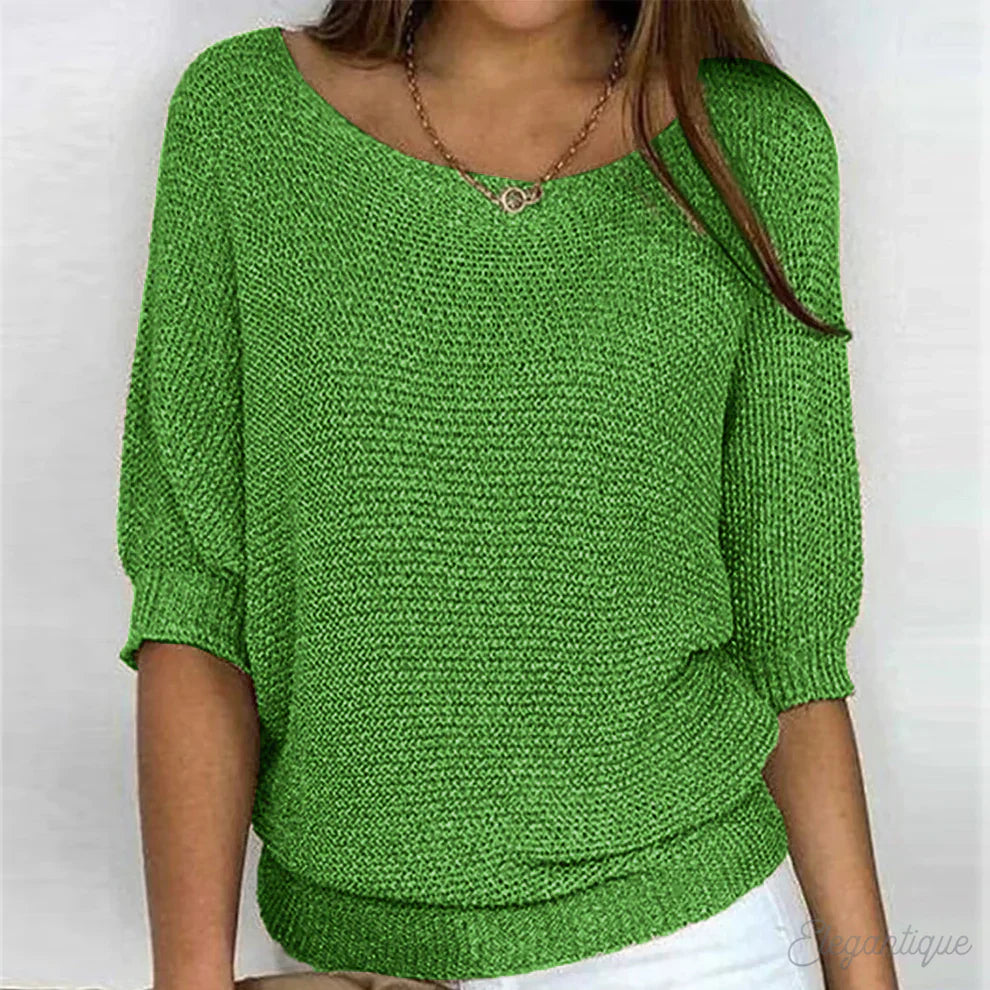 The Seraphina — Ribbed Knit Sweater
