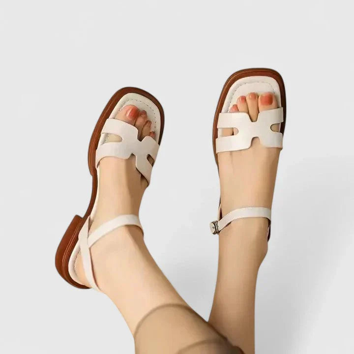 Amélie — Slim Strappy Everyday Flat Sandals